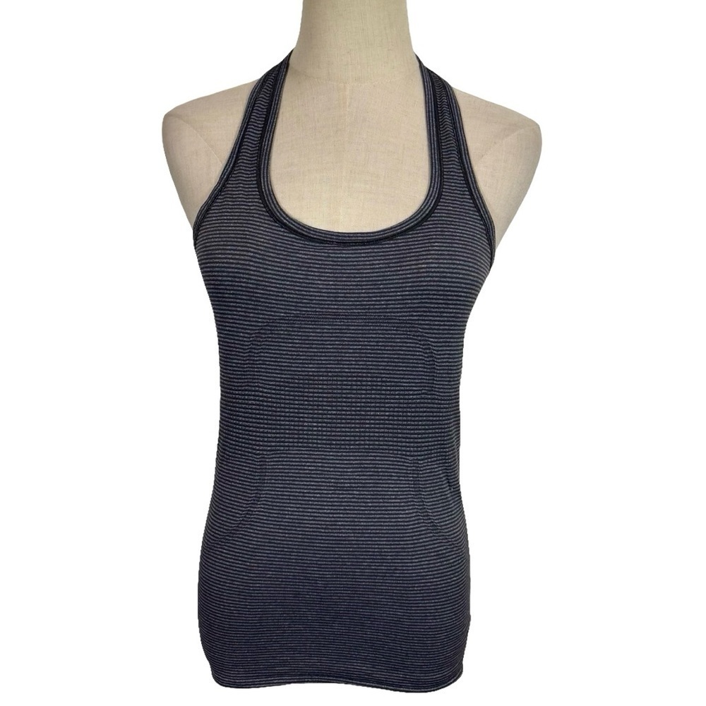 Lululemon Run: Swiftly Tech Racerback Tank Black / White W1A57S - Picture 6 of 11